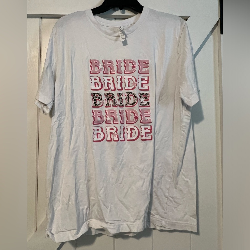 ETSY bride shirt